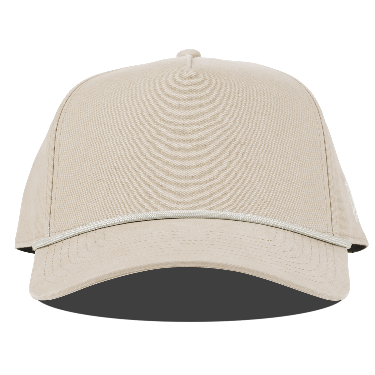 Bare Canvas 5 Panel Rope Beige Front