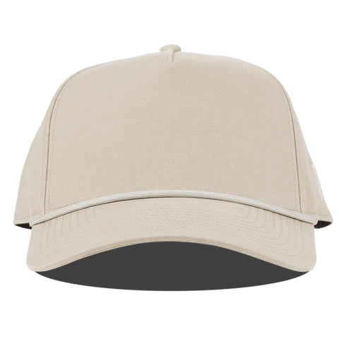 Bare Canvas 5 Panel Rope Beige Front