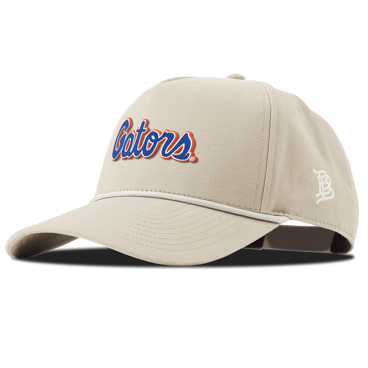 University of Florida "Gator Script" Curved Canvas 5 Panel Rope Beige