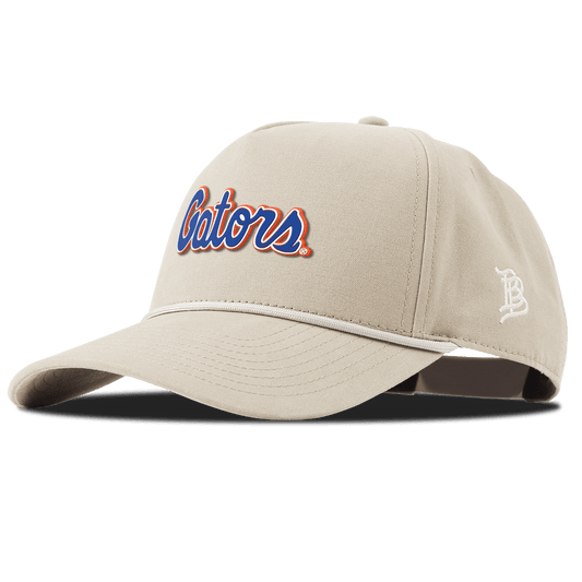 University of Florida "Gator Script" Curved Canvas 5 Panel Rope Beige