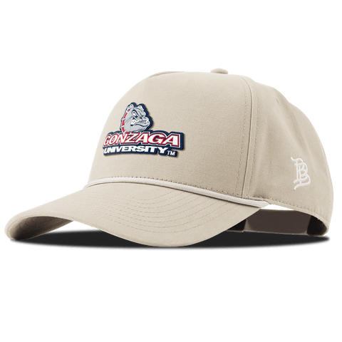 Gonzaga University "Gonzaga Team Logo" Curved Canvas 5 Panel Rope Beige
