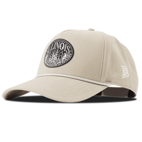 Illinois Traveler Curved Canvas 5 Panel Rope Beige