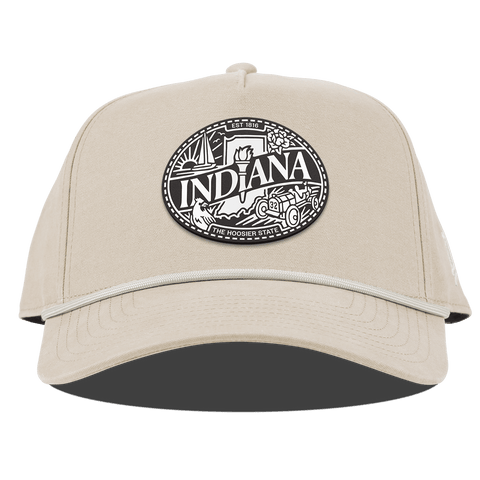 Indiana Traveler Curved Canvas 5 Panel Rope Beige