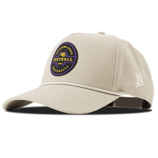 Louisiana State University "LSU Football Legacy" Curved Canvas 5 Panel Rope Beige