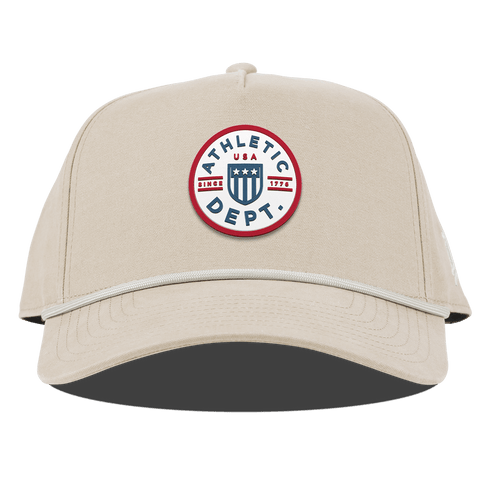 Liberty Letterman Curved Canvas 5 Panel Rope Beige