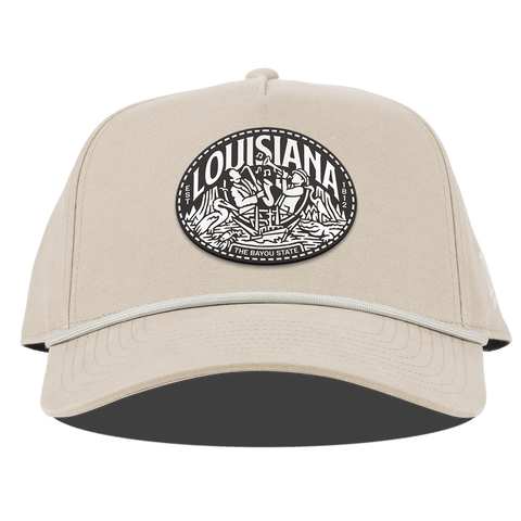 Louisiana Traveler Curved Canvas 5 Panel Rope Beige