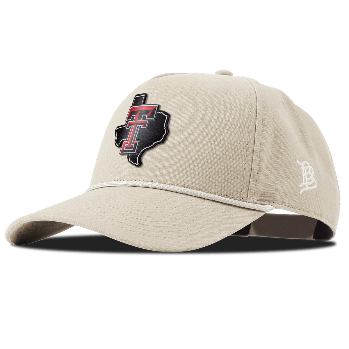 Texas Tech University "Lubbock Local" Curved Canvas 5 Panel Rope Beige