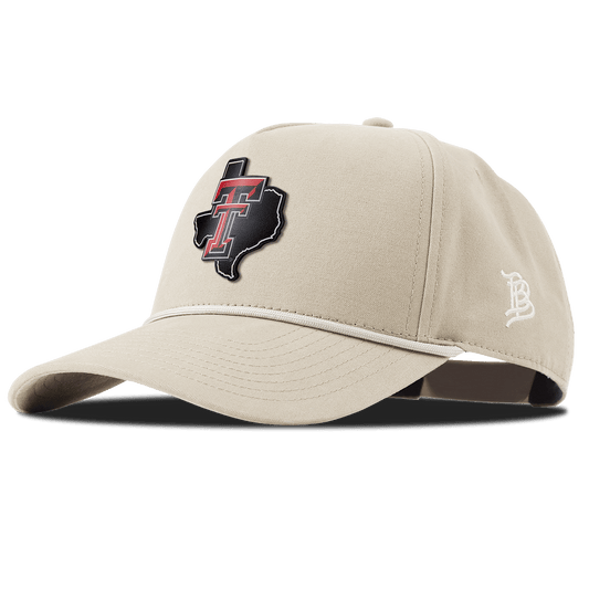 Texas Tech University "Lubbock Local" Curved Canvas 5 Panel Rope Beige