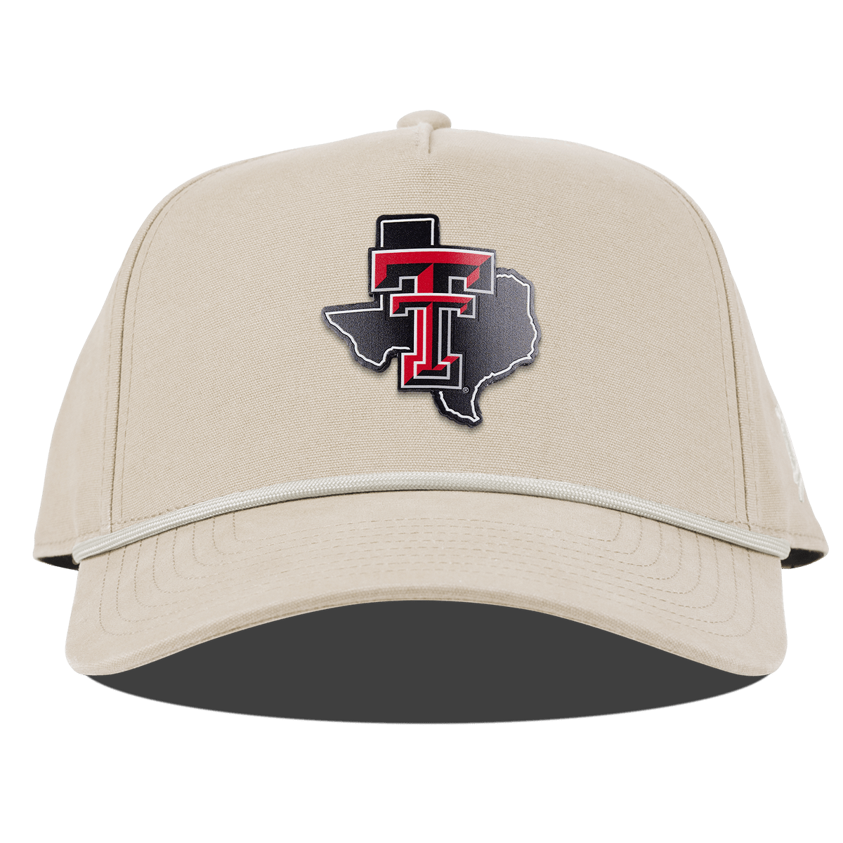 Texas Tech University "Lubbock Local" Curved Canvas 5 Panel Rope Beige