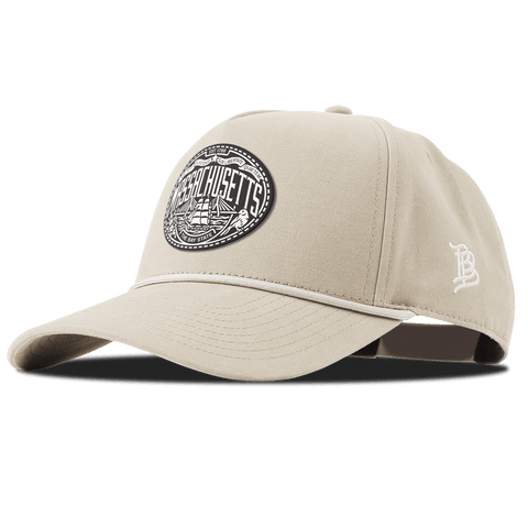 Massachusetts Traveler Curved Canvas 5 Panel Rope Beige