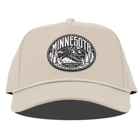 Minnesota Traveler Curved Canvas 5 Panel Rope Beige