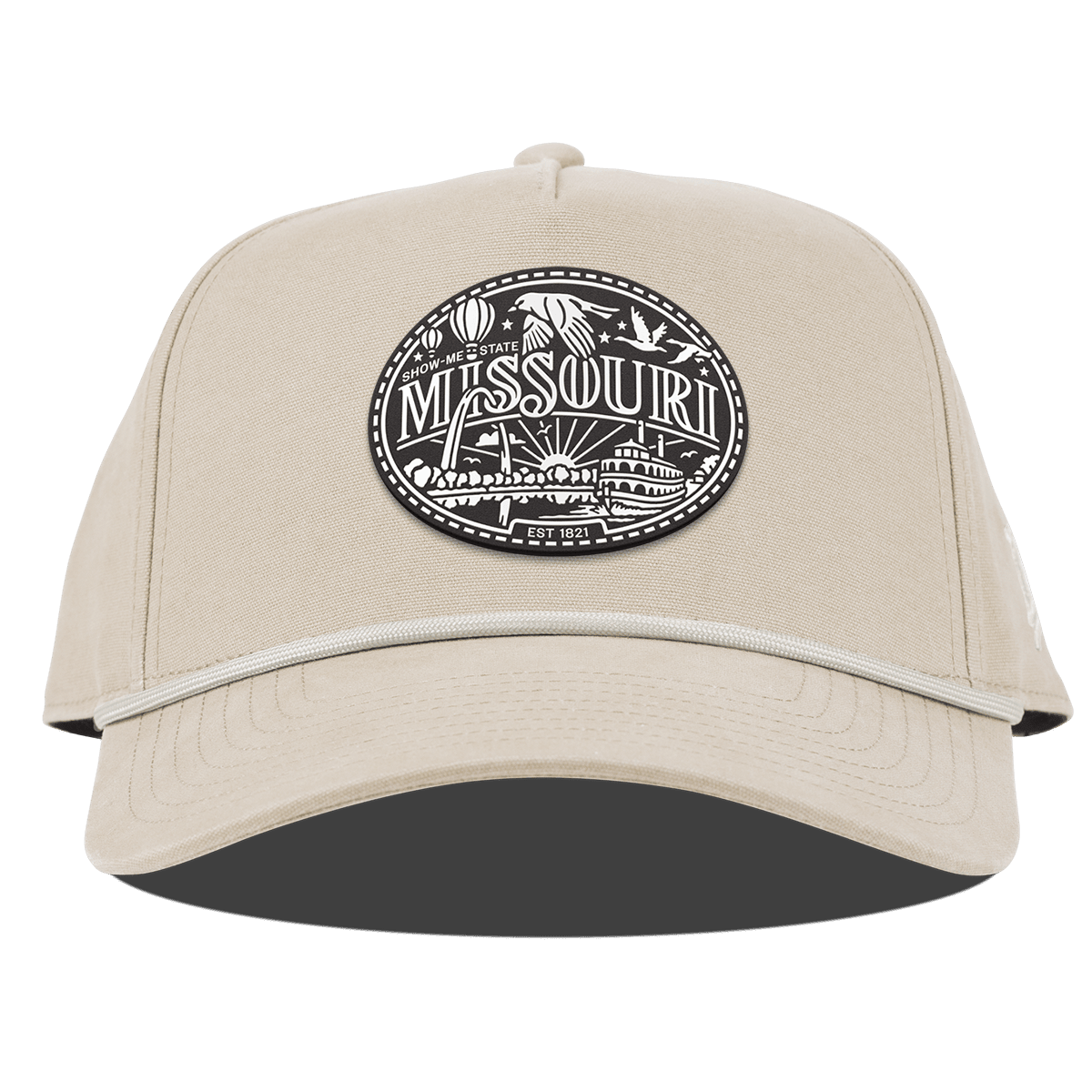 Missouri Traveler Curved Canvas 5 Panel Rope Beige