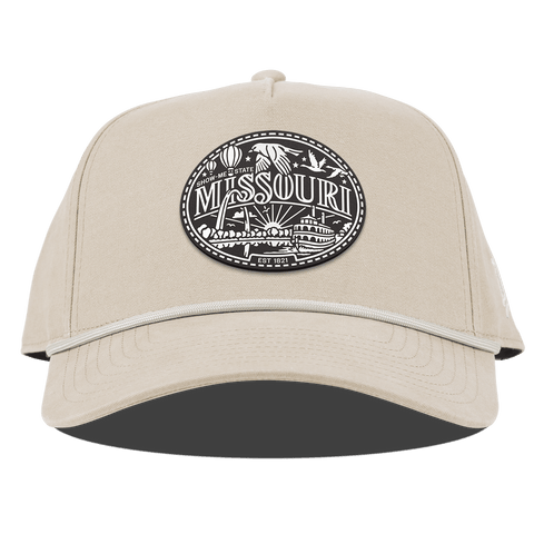 Missouri Traveler Curved Canvas 5 Panel Rope Beige