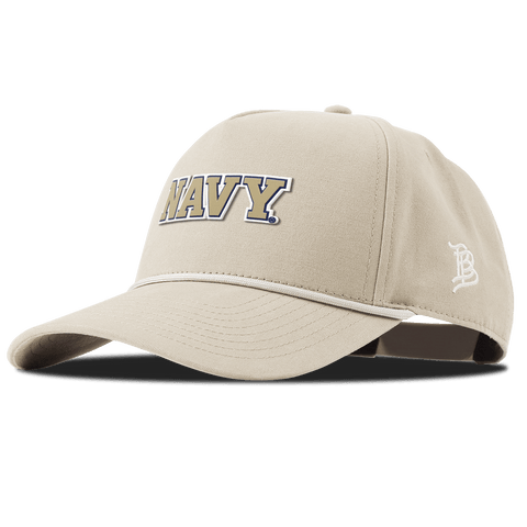United States Naval Academy "Naval Academy Block" Curved Canvas 5 Panel Rope Beige