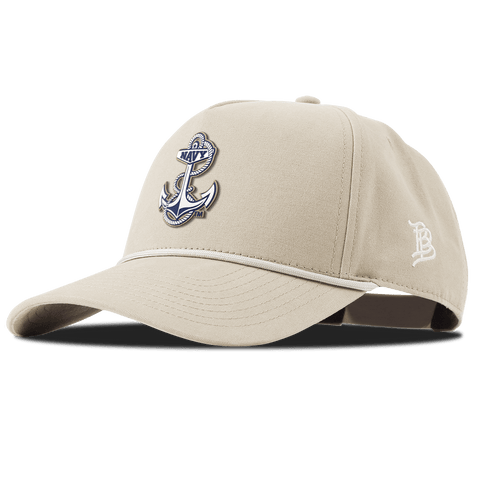 United States Naval Academy "Naval Academy Midshipman" Curved Canvas 5 Panel Rope Beige