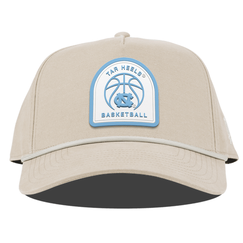 University of North Carolina "North Carolina Basketball" Curved Canvas 5 Panel Rope Beige