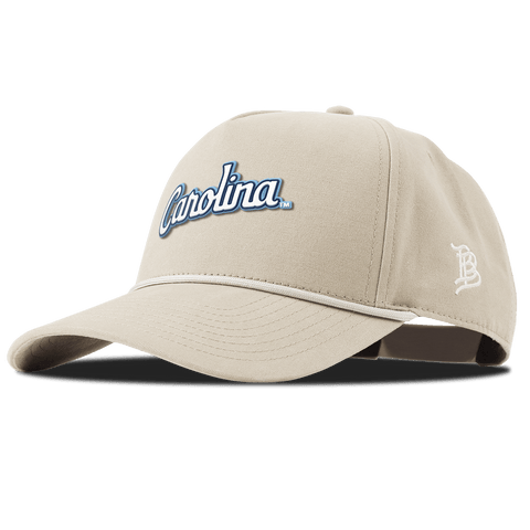 University of North Carolina "North Carolina Script" Curved Canvas 5 Panel Rope Beige