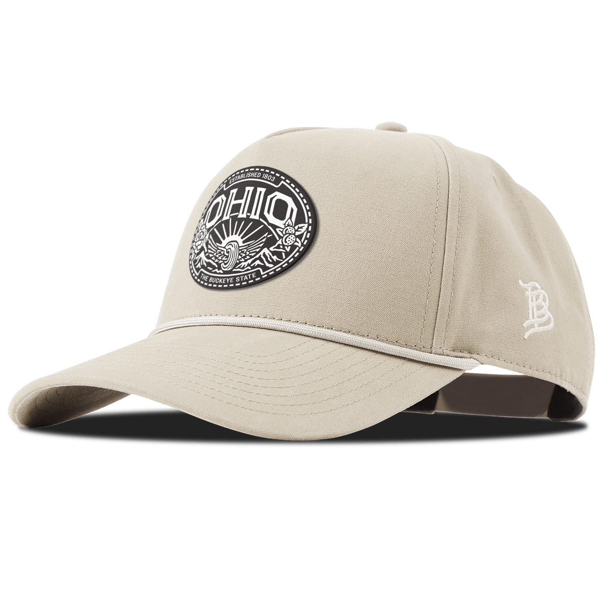 Ohio Traveler Curved Canvas 5 Panel Rope Beige