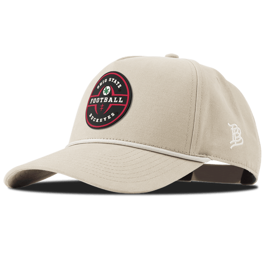 Ohio State University "Ohio State Football Legacy" Curved Canvas 5 Panel Rope Beige