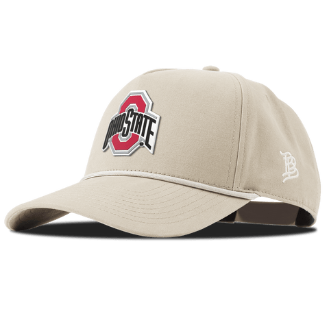 Ohio State University "Ohio State Team Logo" Curved Canvas 5 Panel Rope Beige