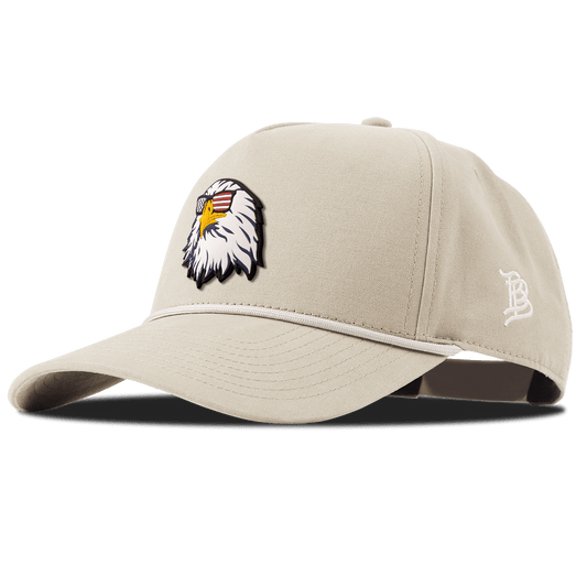 Party Eagle Curved Canvas 5 Panel Rope Beige