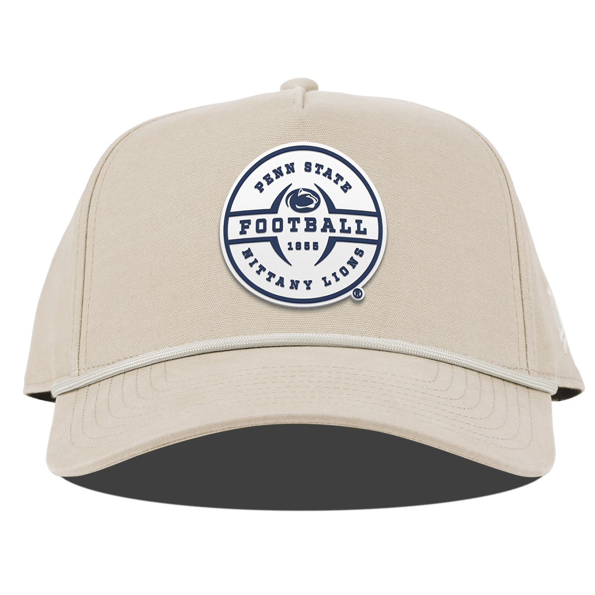 Penn State University "Penn State Football Legacy" Curved Canvas 5 Panel Rope Beige