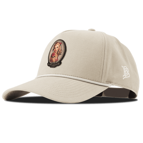 Portrait Piece Curved Canvas 5 Panel Rope Beige