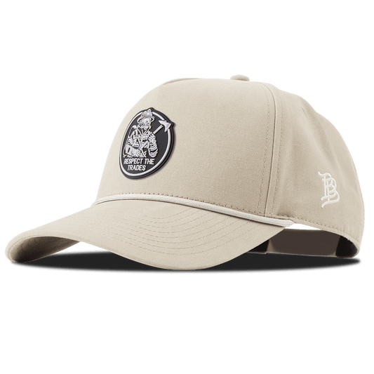 Respect The Trades Firefighter Canvas 5 Panel Rope Beige
