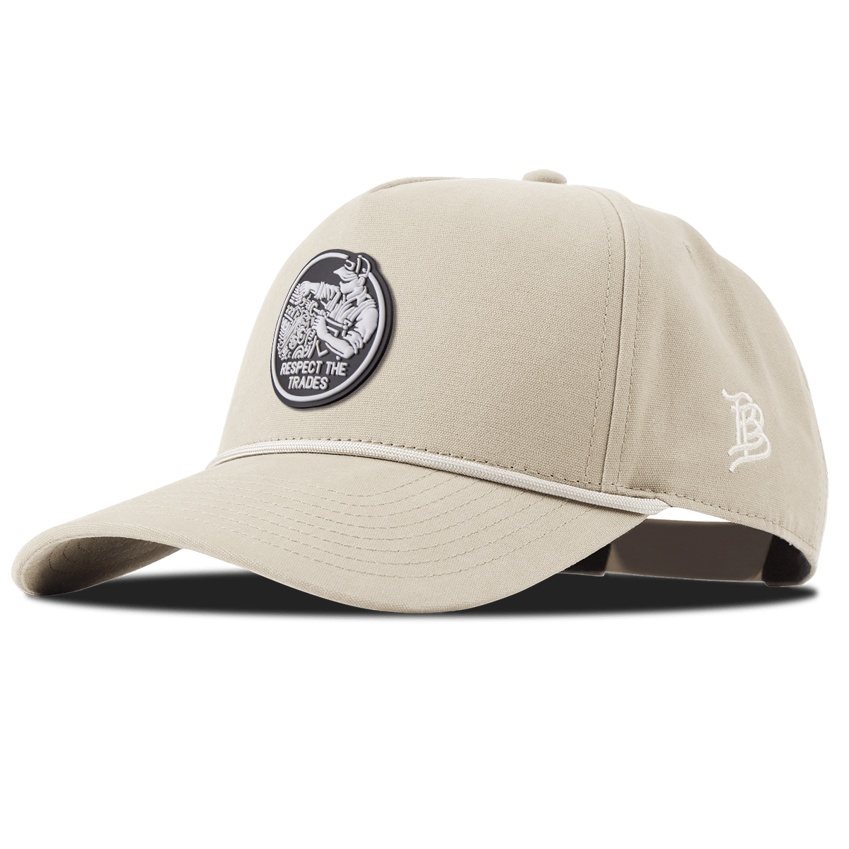 Respect The Trades Mechanic Canvas 5 Panel Rope Beige