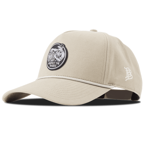 Respect The Trades Mechanic Canvas 5 Panel Rope Beige