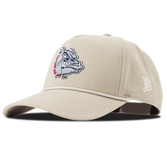 Gonzaga University "Spike The Bulldog" Curved Canvas 5 Panel Rope Beige