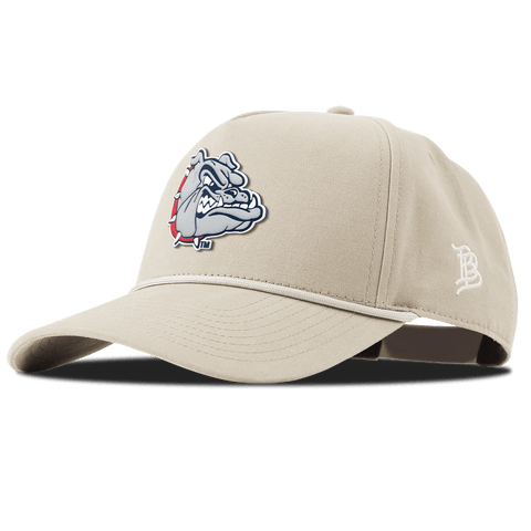 Gonzaga University "Spike The Bulldog" Curved Canvas 5 Panel Rope Beige