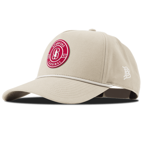 Stanford University "Stanford Seal" Curved Canvas 5 Panel Rope Beige