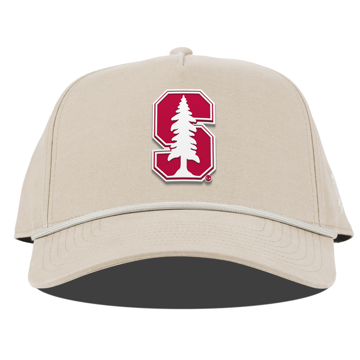 Stanford University "Stanford Team Logo" Curved Canvas 5 Panel Rope Beige