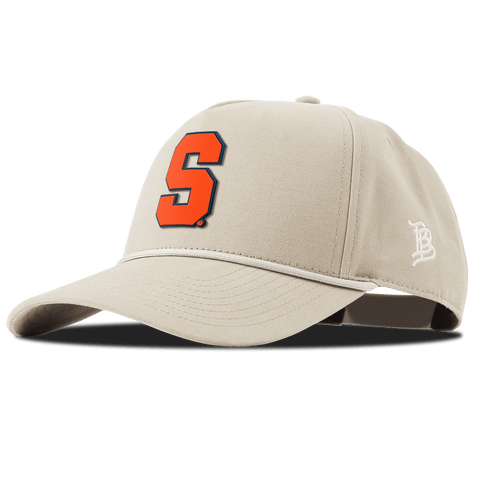 Syracuse University "Syracuse Orange Block" Curved Canvas 5 Panel Rope Beige
