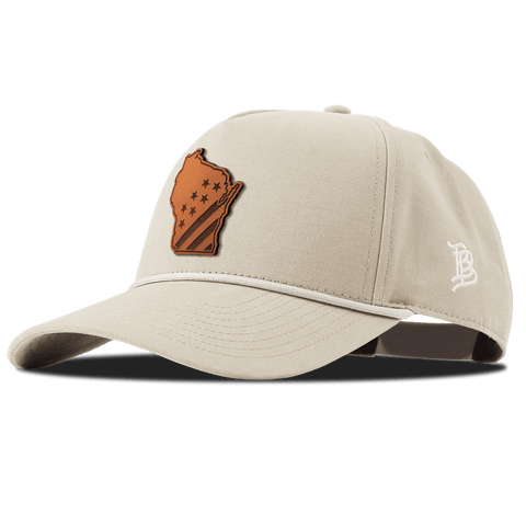 Wisconsin 30 Canvas 5 Panel Rope Beige