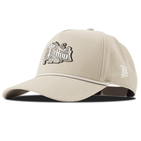 Tattoo Scroll Curved Canvas 5 Panel Rope Beige