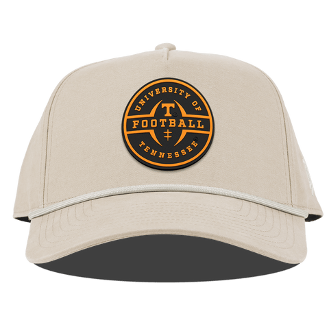 University of Tennessee "Tennessee Football Legacy" Curved Canvas 5 Panel Rope Beige