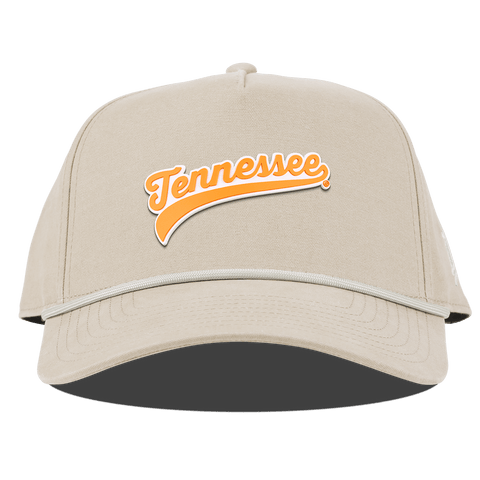 University of Tennessee "Tennessee Script" Curved Canvas 5 Panel Rope Beige
