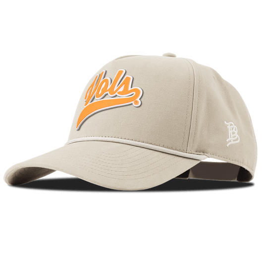 University of Tennessee "Tennessee Vols Script" Curved Canvas 5 Panel Rope Beige