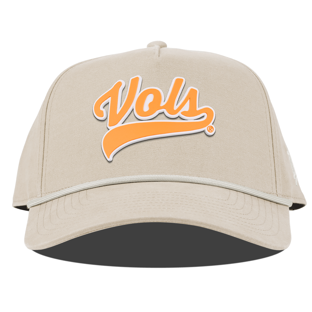 University of Tennessee "Tennessee Vols Script" Curved Canvas 5 Panel Rope Beige