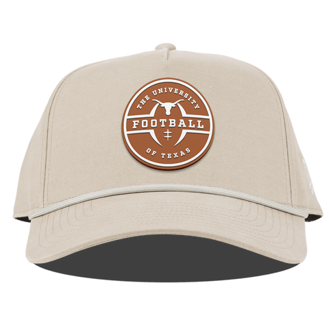 University of Texas "Texas Football Legacy" Legacy Curved Canvas 5 Panel Rope Beige