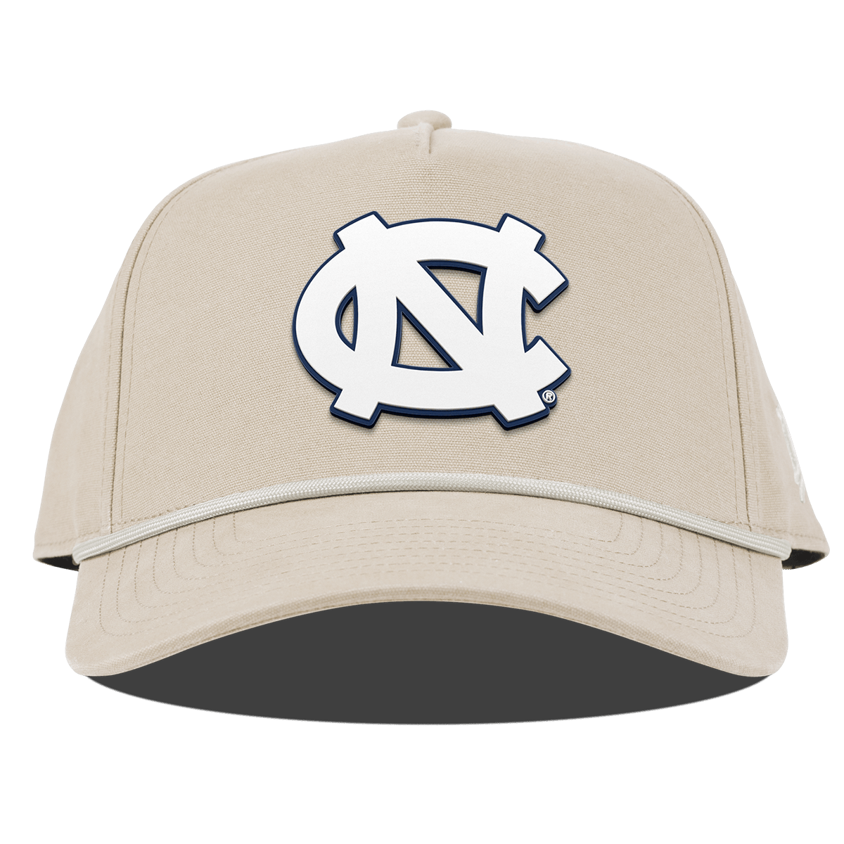 University of North Carolina "UNC Team Logo" Curved Canvas 5 Panel Rope Beige