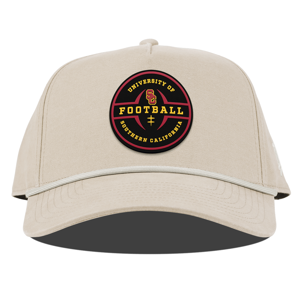 University of Southern California "USC Football Legacy" Curved Canvas 5 Panel Rope Beige