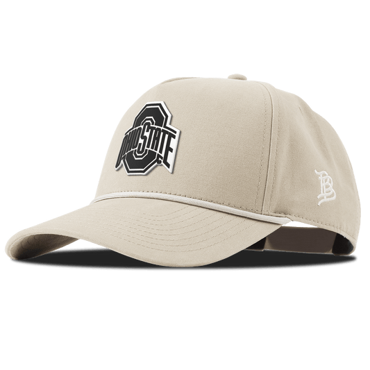 Ohio State University "Vintage Ohio State Team Logo" Curved Canvas 5 Panel Rope Beige