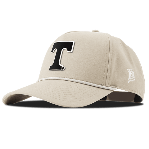 University of Tennessee "Vintage Tennessee Block" Curved Canvas 5 Panel Rope Beige