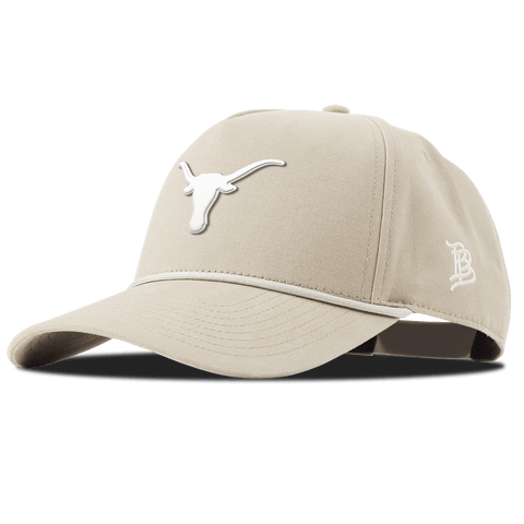 University of Texas "Vintage Texas Longhorn" Curved Canvas 5 Panel Rope Beige