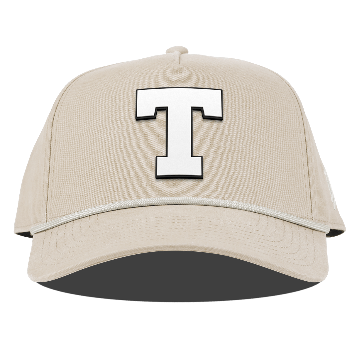 University of Texas "Vintage Texas Team Logo" Curved Canvas 5 Panel Rope Beige