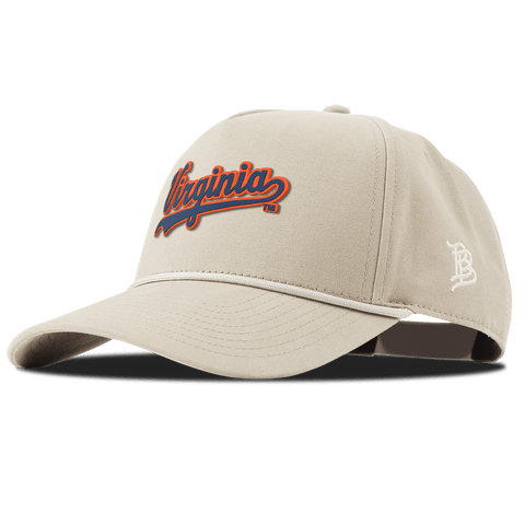 University of Virginia "Virginia Script" Curved Canvas 5 Panel Rope Beige