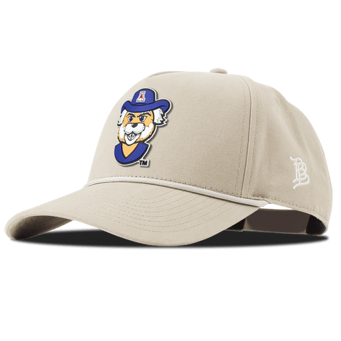 University of Arizona "Wilbur The Wildcat" Curved Canvas 5 Panel Rope Beige